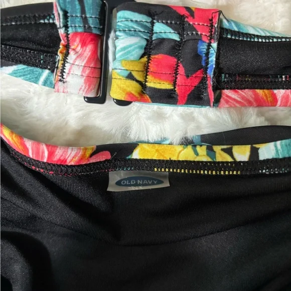 Old Navy Tropical One Piece Swimsuit Swim dress Size 2X Women’s - Picture 8 of 8